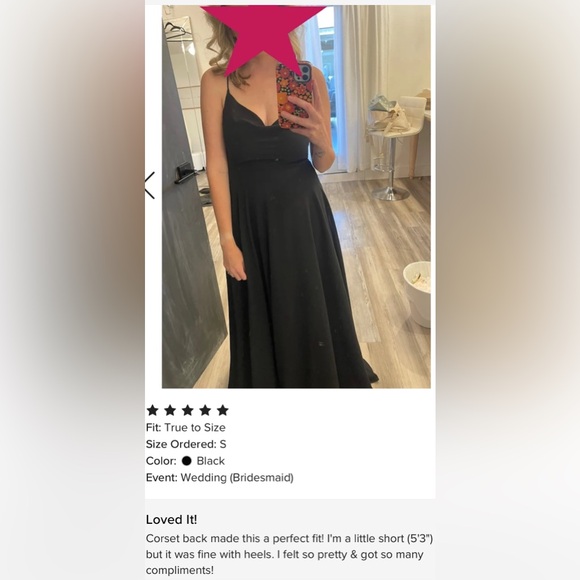 Lulus Cowl Black Maxi Dress - Picture 10 of 10